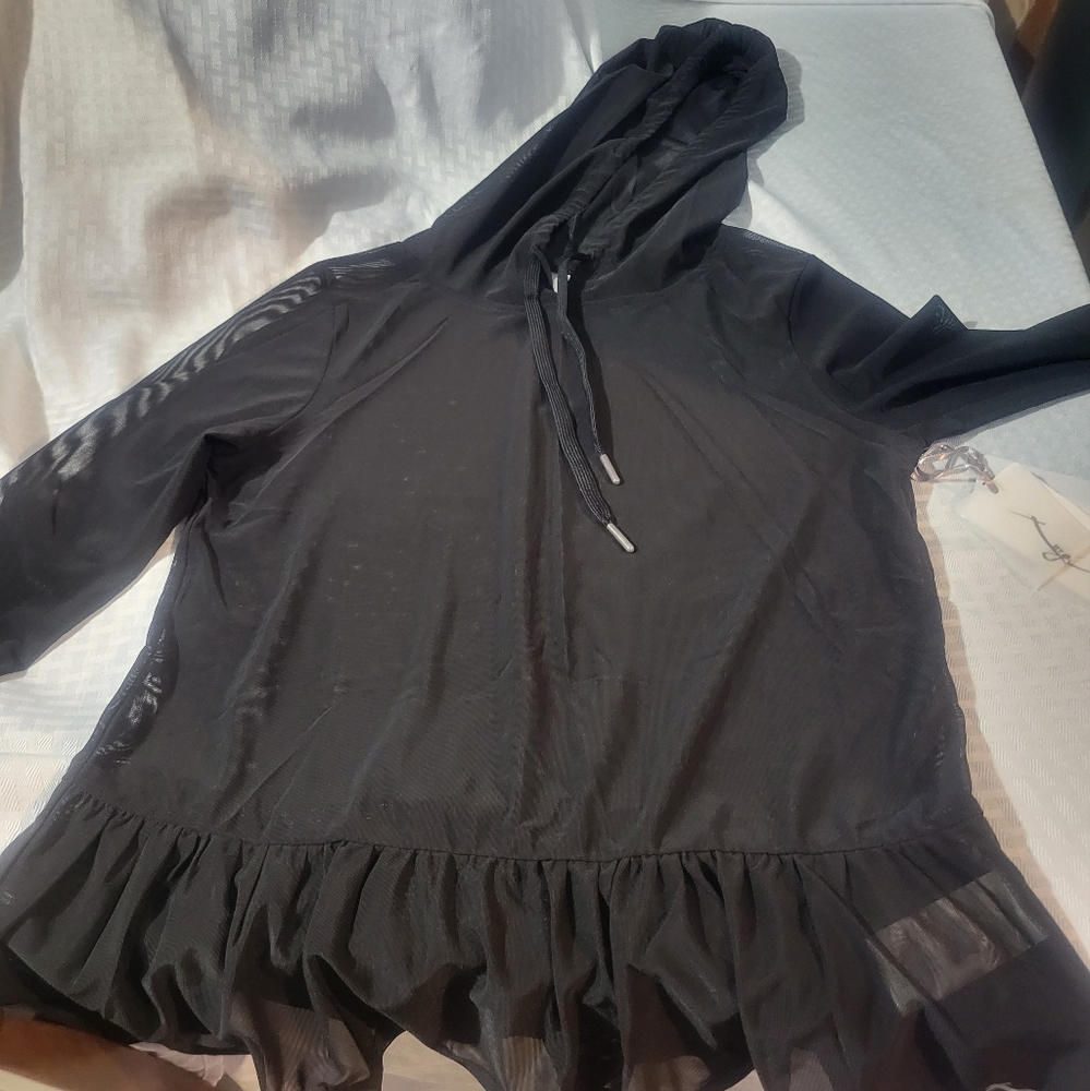 Gottex black XS workout sweatshirt